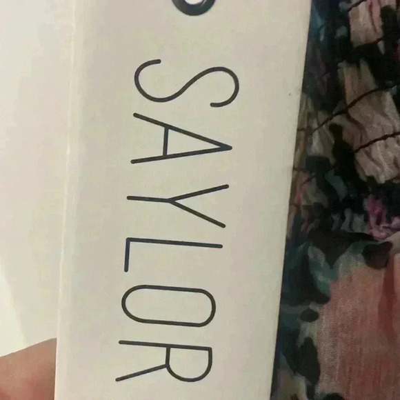 NWT Saylor Este Floral Ruffle Skirt - Picture 8 of 9